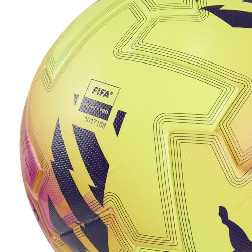 Unisex Soccer Ball - FIFA Quality Pro, Sealed Seam, Fluorescent Yellow Multi 5
