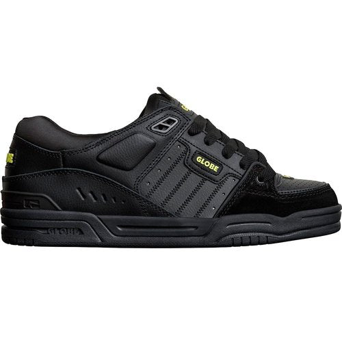 Globe Fusion Mens Footwear, Color: Onyx/Citrus (GBFUS-Onyx_Citrus)