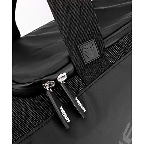 Venum Trainer Lite Evo Sports Bag Black/Black 63L Large Capacity, Ventilated, Adjustable Shoulder Strap