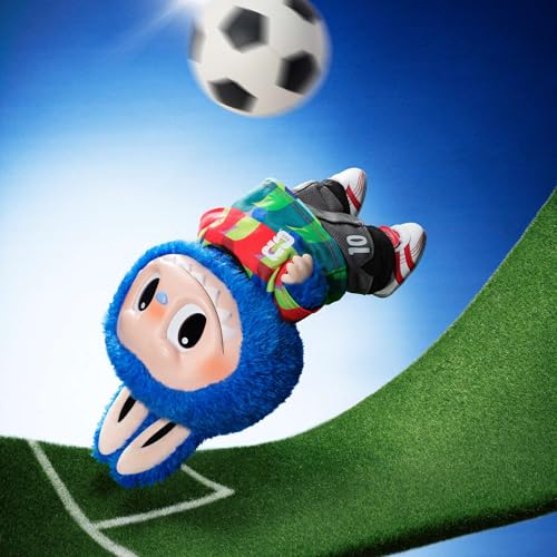 Soccer-Themed Vinyl Plush Doll - FIFA World Cup 2026 Collectible Gift for Fans, Teenagers & Adults, 15-Inch Labubu Plush
