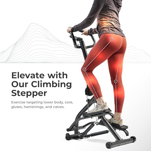 Power Stepper with Hydraulic Resistance & Bluetooth - Black, One Size