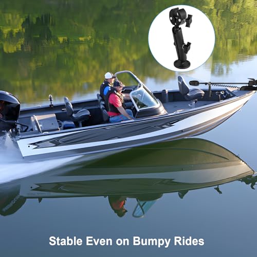 Trolling Motor Stabilizer Mount 360° Adjustable for Minn Kota Ulterra Riptide PowerDrive