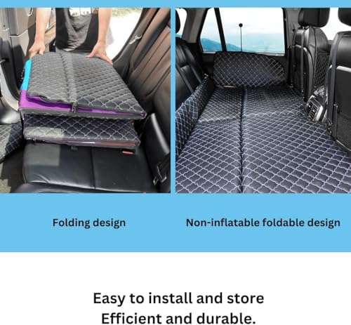 YASHINE Non-Inflatable Truck Bed Air Mattress 59"L x 36"W for F150, Silverado, RAM, Tundra
