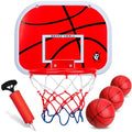 Indoor Basketball Hoop Set for Kids Adults - Wall Mount with 4 Balls - Set1