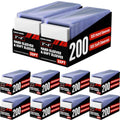 CAKKAGAMA 2000 Card Sleeves Set with 1000 Hard & 1000 Soft Protectors for Trading & Sports Cards