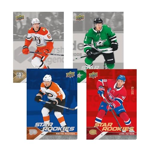 2024-25 Upper Deck Star Rookies Hockey Card Box Set – NHL Collectible Trading Cards