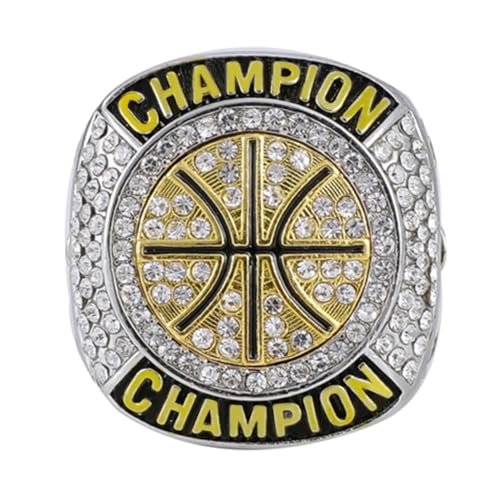 12 Pack Basketball Championship Rings 7-14 MVP Trophy Collectible Gift