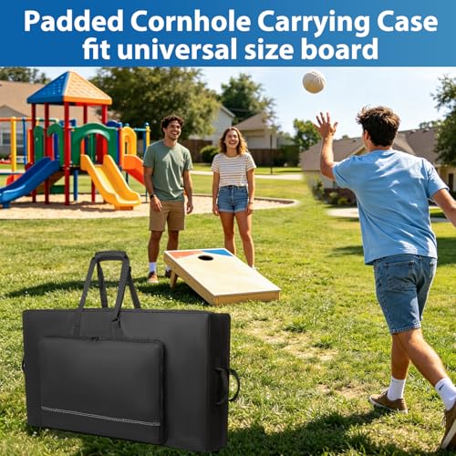 Cornhole Carrying Case Fits 4x2 Regulation Boards - Black