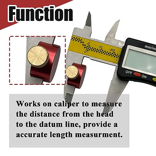 Locking Anvil Base Kit for Caliper Length Measurement - Metal Industrial Tool Set