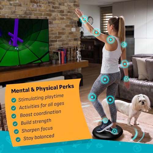 GoCube GoBalance Play App-Enabled Balance Board for Kids & Adults