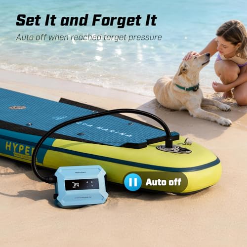 Hydrohero Electric Paddle Board Pump 20 PSI with 96.2Wh Battery for SUP Inflating
