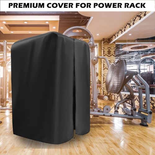 64W x 68D x 82.5H Waterproof Gym Rack Cover for Home & Commercial Equipment