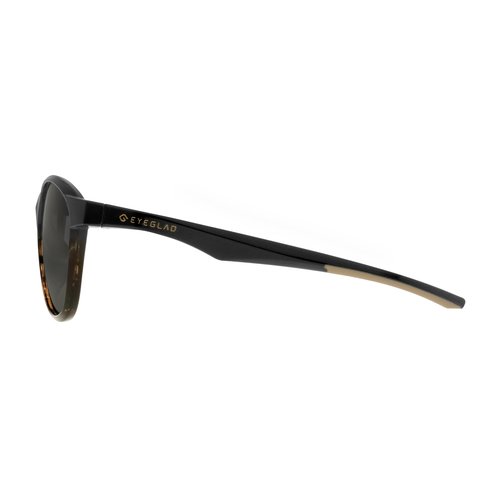 EYEGLAD Solara Retro Functional Lifestyle Sunglasses Outdoor Fishing Polarized UV400 Men Women Running Sports (Obsidian Sand)