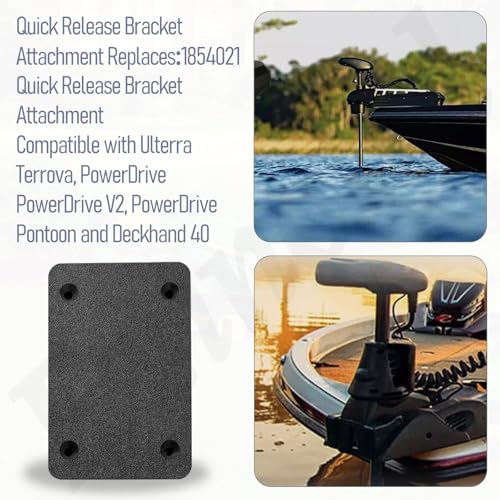 Quick Release Bracket Attachment for Minn Kota MKA-21 Trolling Motor