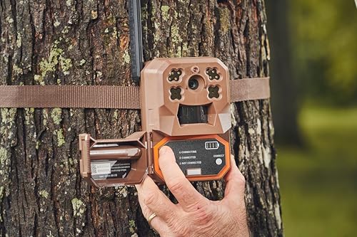 Moultrie Edge Cellular Trail Camera 3 Pack - 720p Video, Night IR, Cloud Storage