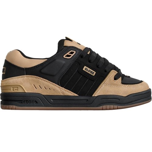 Globe Men's Fusion Skate Shoe, Black/Dune, 10