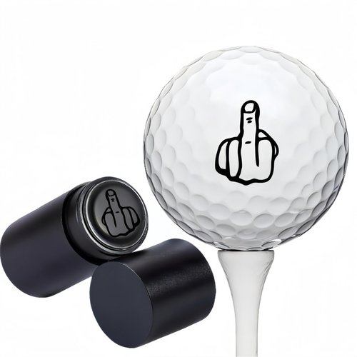 Jieyouhui Golf Ball Stamp Personalized Reusable and Waterproof Golfing Stamper Golf Ball Marking Tool to Identify Golf Balls for Golfers Golf Stamps for Golf Balls (4 Pack-36)