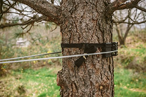 Tree Saver Block Kit for Zip Line Safety - Protect Trees Up to 3FT Diameter with Heavy Duty Nylon Blocks & Adjustable Straps