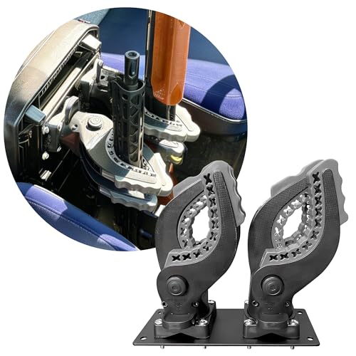 ATV Gun Rack Compatible with Can Am Defender - Under Seat Gun Holder for Vehicles