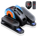 GUGTTR Under Desk Elliptical Leg Exerciser for Seniors - Black-Orange