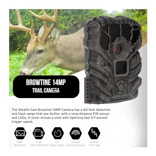 Trail Camera Bundle 3-Pack - 14MP Game Cameras with 3x32GB SD Cards