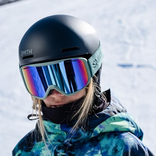 Smith Blazer Goggles with Carbonic-X Lens - White Blue Sensor Mirror