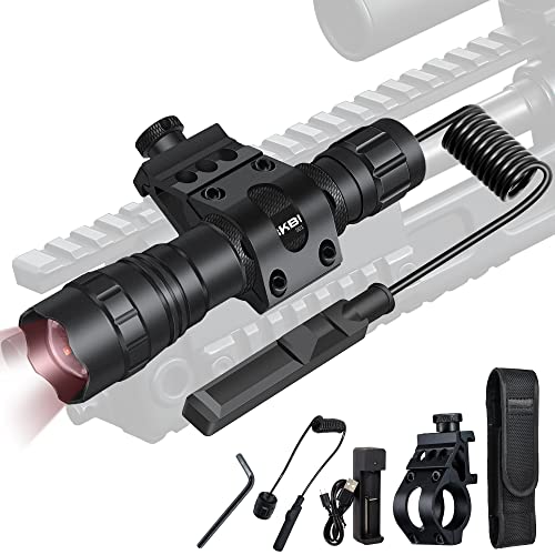 Darkbeam Infrared Flashlight 850nm with Clip – Night Vision Hunting & Observation