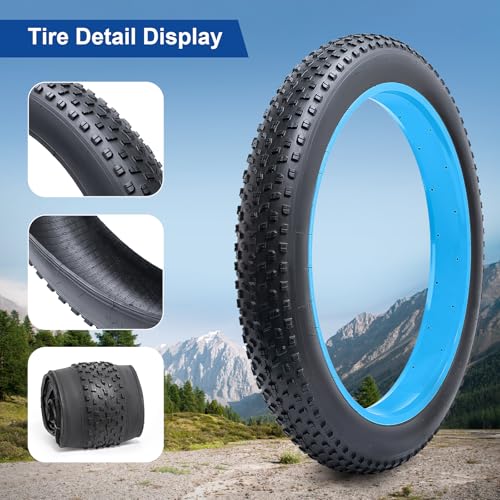 26x4.0 Off Road Electric Bike Tire Fat Mountain Bicycle Tire