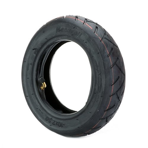 10x2.50 Tire + Inner Tube Set for 6” RIM 10" Scooter Wheels Electric Scooter Swagcycle Hover Board Smart Self Balancing Electric Scooters 36V 48V 400W 500W 800W Hub Motor
