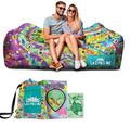 Chillbo Trippydraws Extra Large Inflatable Lounger for Camping & Outdoors