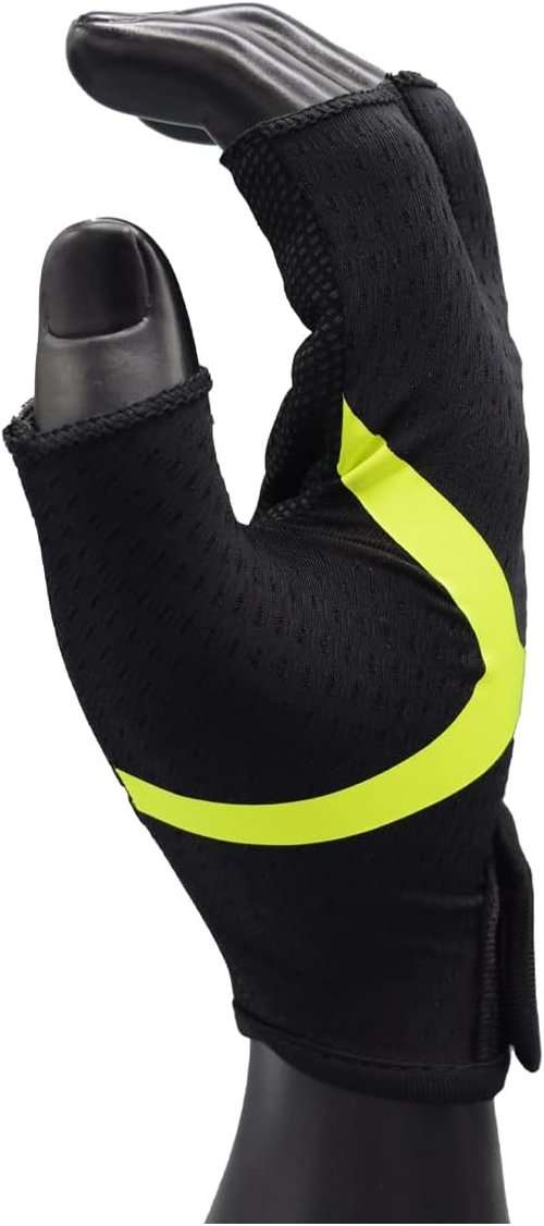 MRX Weight Lifting Gloves - Breathable Half Finger Workout Gloves with Anti-Slip Grip | Shock-Absorbing Protection