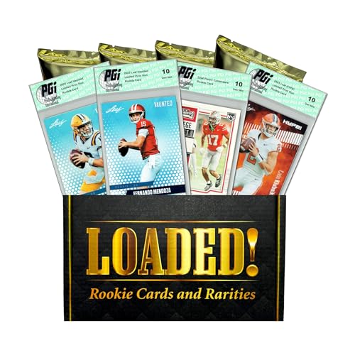 2026 Pro Football Rookie Card Set - 4 PGI 10 Graded Cards, Rare Draft Picks
