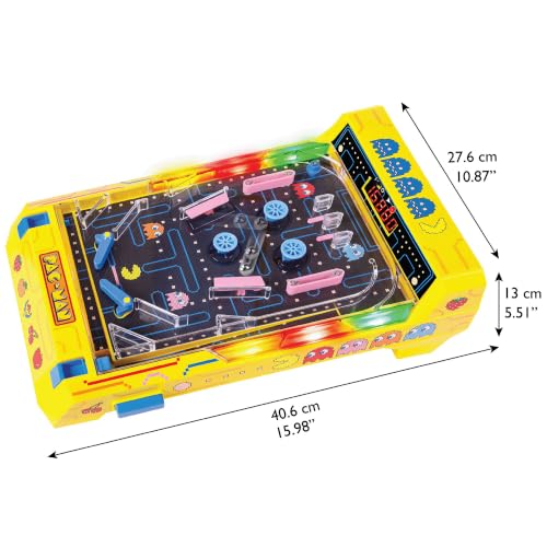 Pac-Man Arcade Pinball Game - Electronic Tabletop Retro Fun