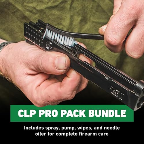 CLENZOIL Field & Range Pro Pack Gun Cleaning Kit with CLP, Grease & Microfiber Towel