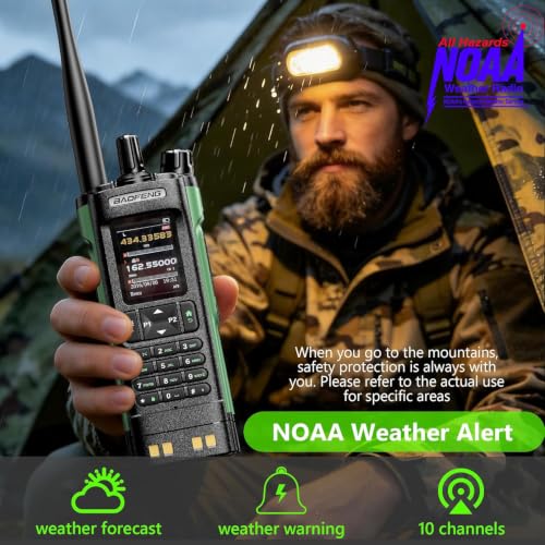 High Power 10W Two-Way Radio with GPS APRS NOAA Weather Emergency Kit