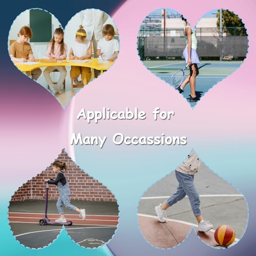 Girls Ankle Socks 12 Pairs Low Cut Athletic Cotton Sports Socks for Little Kids