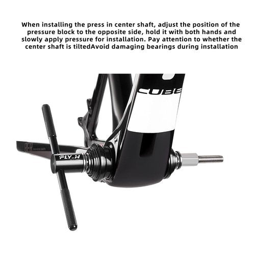 FLY_H Bicycle Bottom Bracket Bearing Installation and Disassembly Tool,Bike BB Axle Installation Tool，Bicycle Bowl Set Press in Tool，Bicycle Headset Bearing Press in Tool，Bicycle Bearing Tools,
