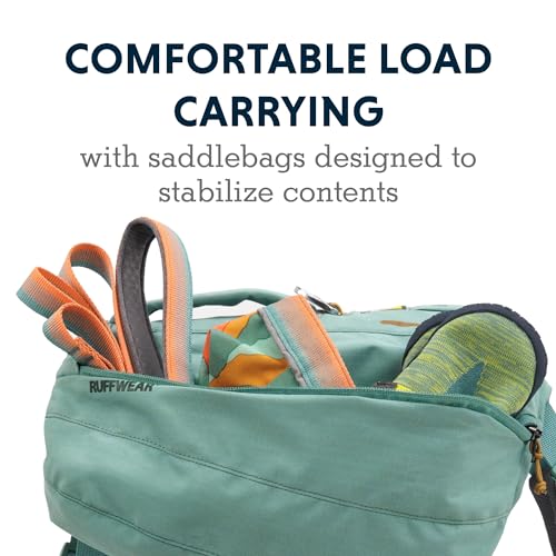 Dog Hiking Backpack - Large/X-Large, River Rock Green, Fits Like Harness