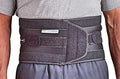 ASPEN Quikdraw PRO Back Brace Black Medium - Lumbar Support for Lower Back Pain