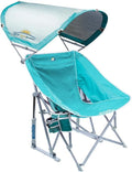 GCI Outdoor Pod Rocker Chair - Comfortable Outdoor Rocking Chair with Sunshade Canopy