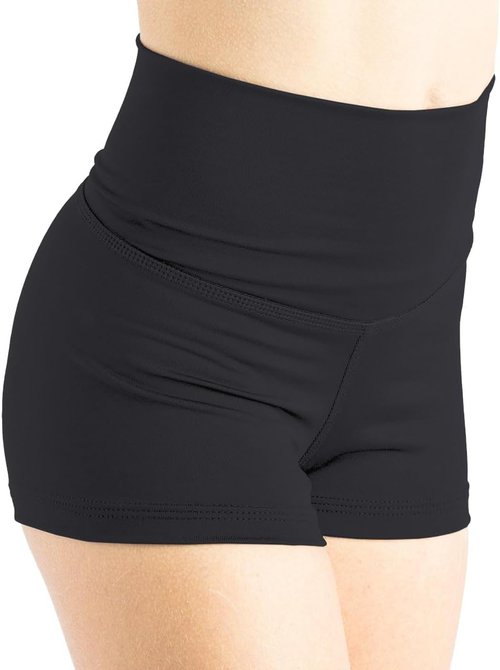 Liakada High Waist Girls' Shorty Shorts - Stylish Comfort for Active Play | Available in Multiple Colors