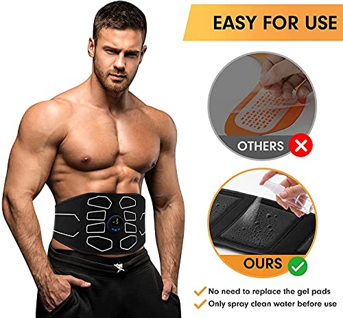 MarCoolTrip MZ ABS Stimulator Abdominal Toning Belt Muscle Trainer for Home Fitness