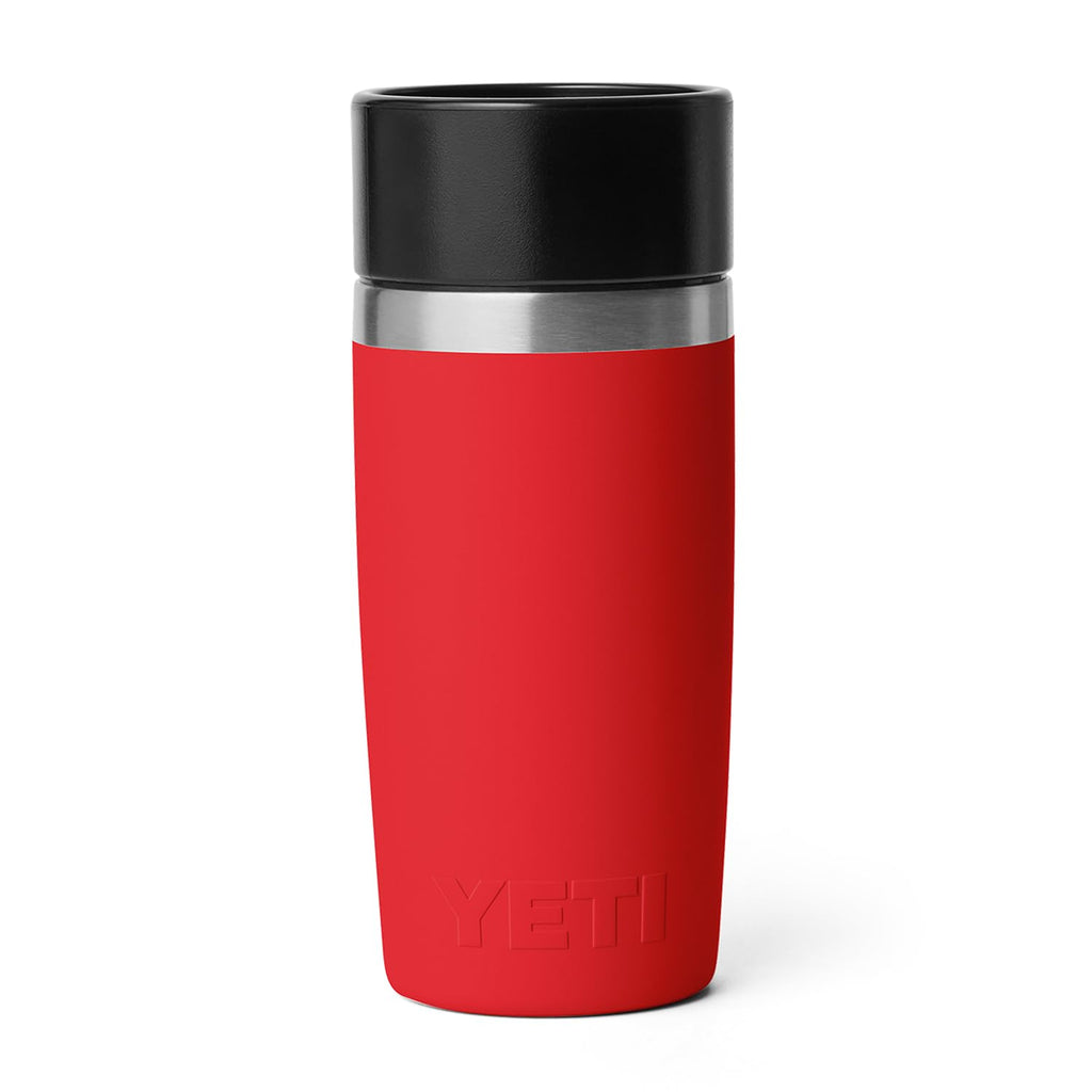 YETI Rambler 12 oz Travel Bottle, Stainless Steel, Vacuum Insulated with Leakproof Commuter Cap, Rescue Red