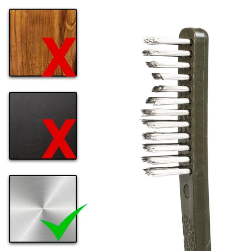 Otis Technology Stainless Steel AP Brush 10 Pack