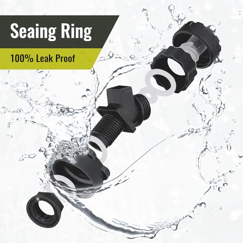 3.2 Gallon Camping Water Jug with Spout - Leakproof BPA-Free Container