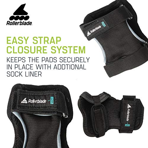 Large Protective Gear Set for Inline Skating - Knee, Elbow & Wrist Guards