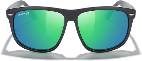 MERRY'S Men's Polarized Oversized Square Sunglasses - UV400 Protection for Driving, Fishing & Golfing
