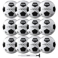 Franklin Sports F-100 Soccer Ball Size 5 Set with Pump & 12 Deflated Balls