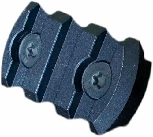 Continental Liberty MLOK Picatinny Accessory Rail Section - Ultralight 6061 Aluminum Mount for Lights, Lasers, Grips | Available in 3, 5, 7, or 9 Slots
