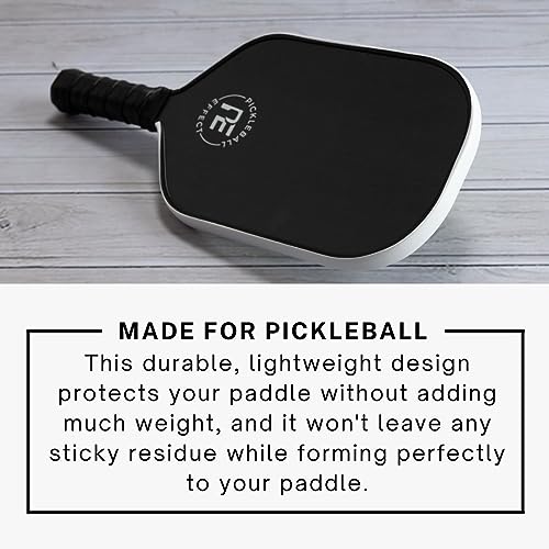 Pickleball Paddle Edge Guard Tape - White, Standard Width, No Wrinkles, 64-inch Roll